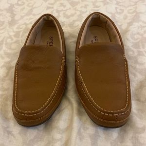Mens Sperry Top-Sider brown loafer